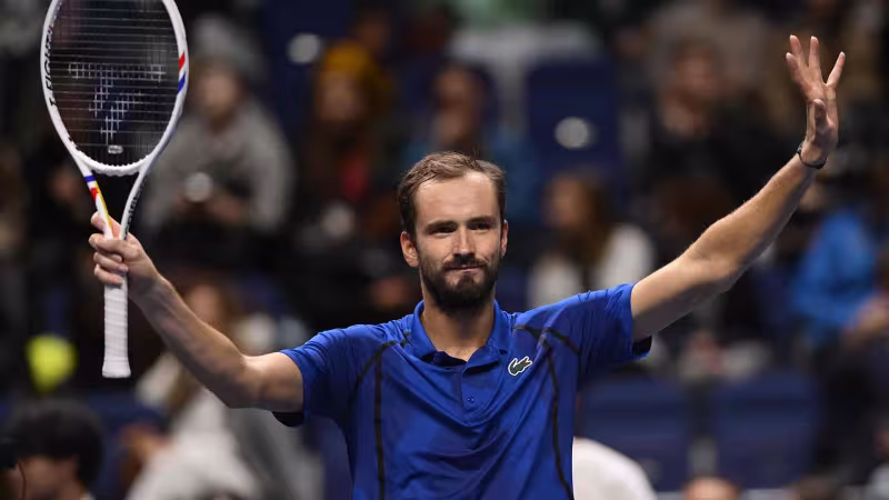Medvedev sobrevive a Norrie en Viena tras un partido loco. Fuente: ATP.