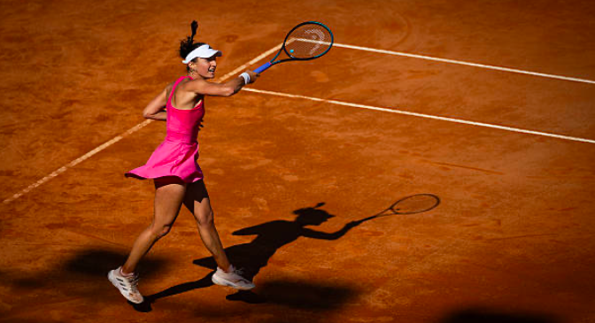 Elina Avanesyan during her clay tour. Source: Getty