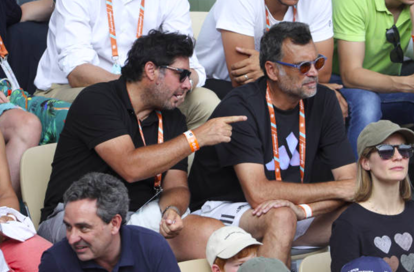 Sergi Bruguera analyzes the circuit from the sidelines. Source: Getty