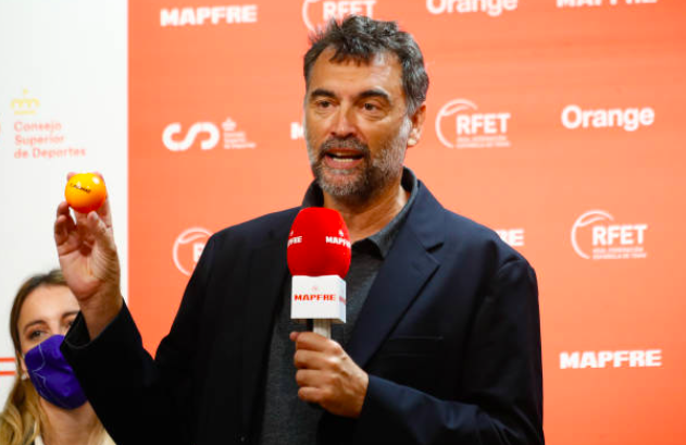 Sergi Bruguera, interviewed by Fernando Murciego. Source: Getty
