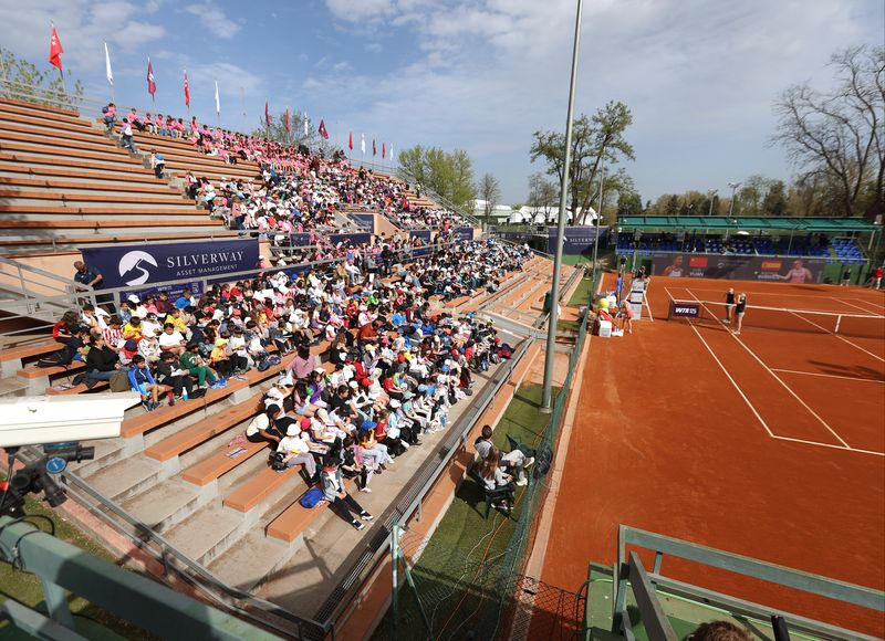 The central court of the Madrid Challenger. Source: FTM
