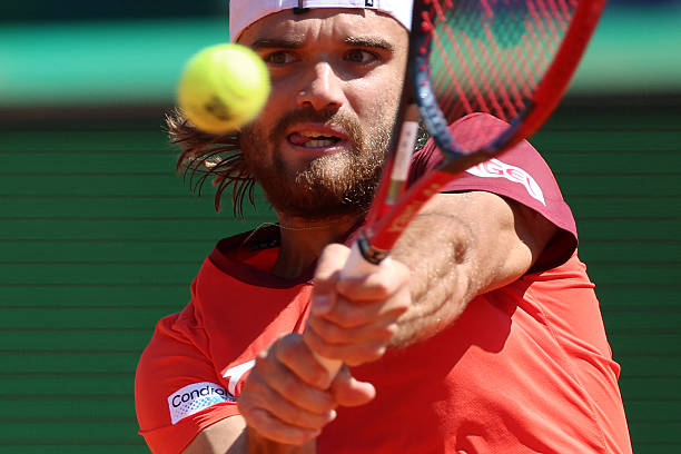 Tomas Machac during a match in 2026.