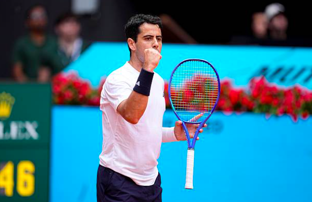 Jaume Munar makes his debut with victory at the Caja Mágica. Source: Getty