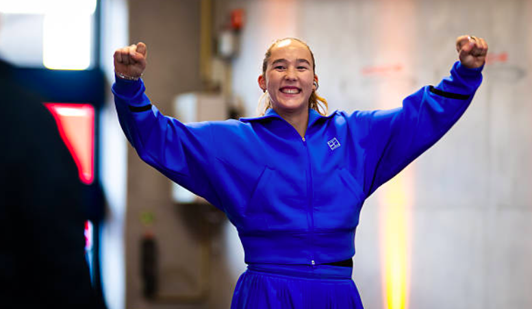 Mirra Andreeva's journey at the Linz tournament. Source: Getty