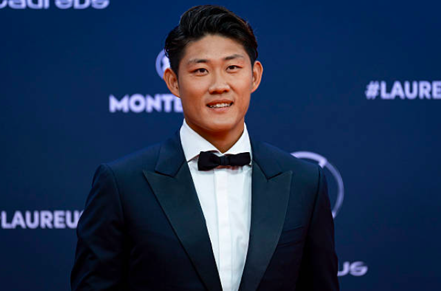 Zhizhen Zhang during the Asian tour. Source: Getty