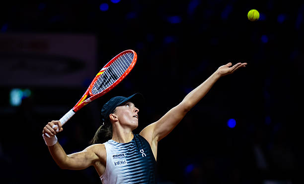 Swiatek and an improved serve overall. Source: Getty