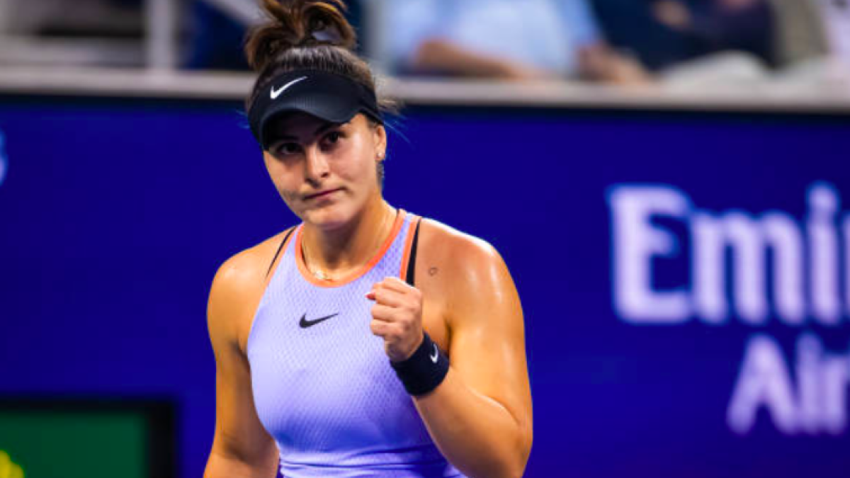 Bianca Andreescu habla sobre la igualdad salarial en el tenis. Fuente: Getty