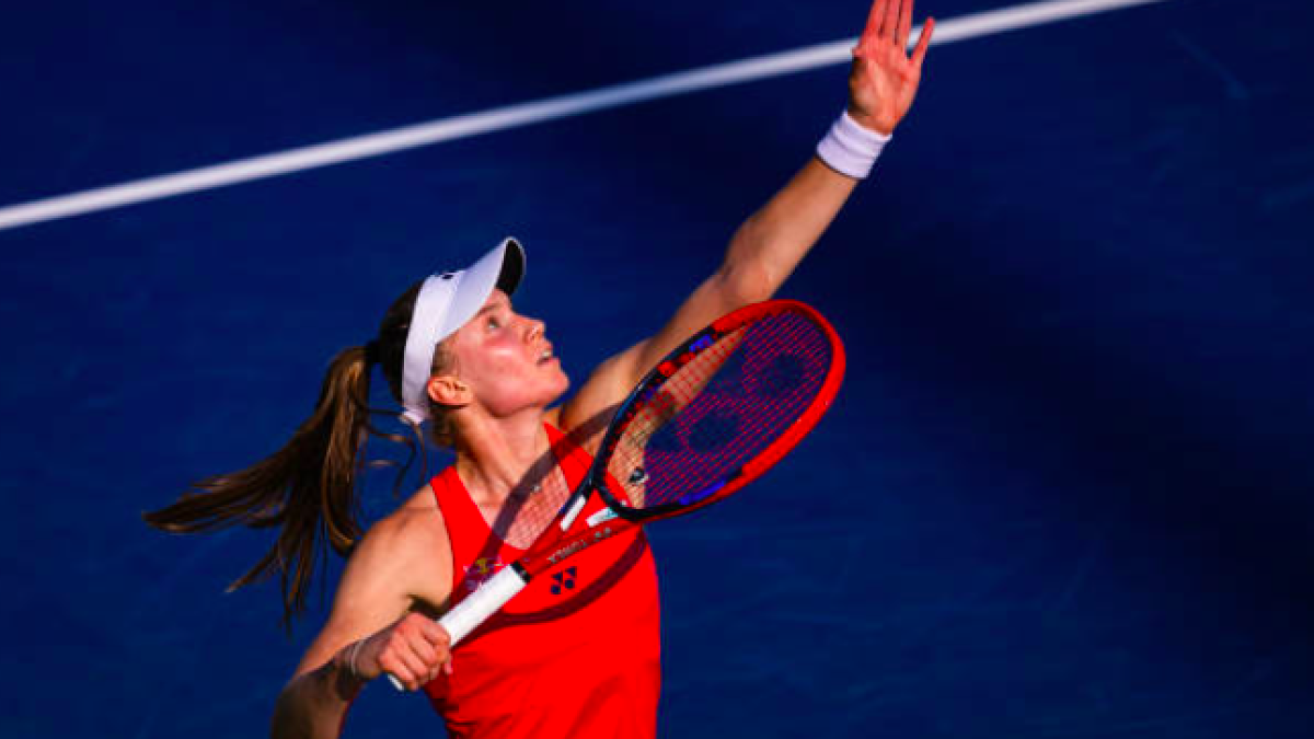 Elena Rybakina apunta a las WTA Finals 2024. Fuente: Getty