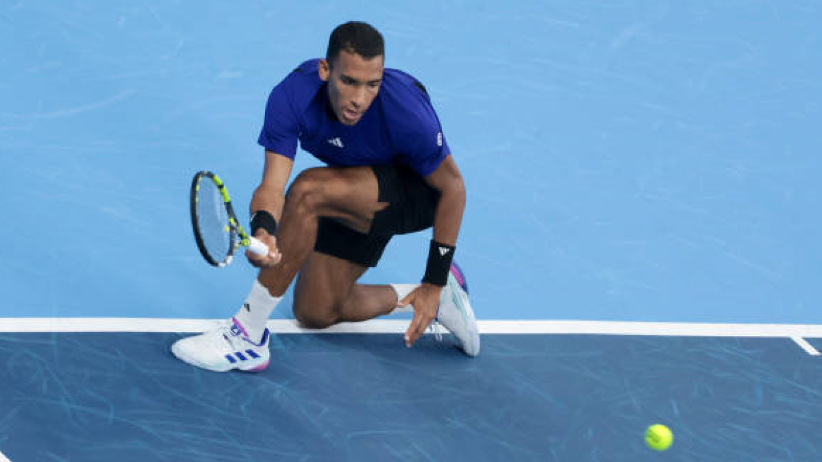 Felix Auger-Aliassime in 2024. Photo: Getty