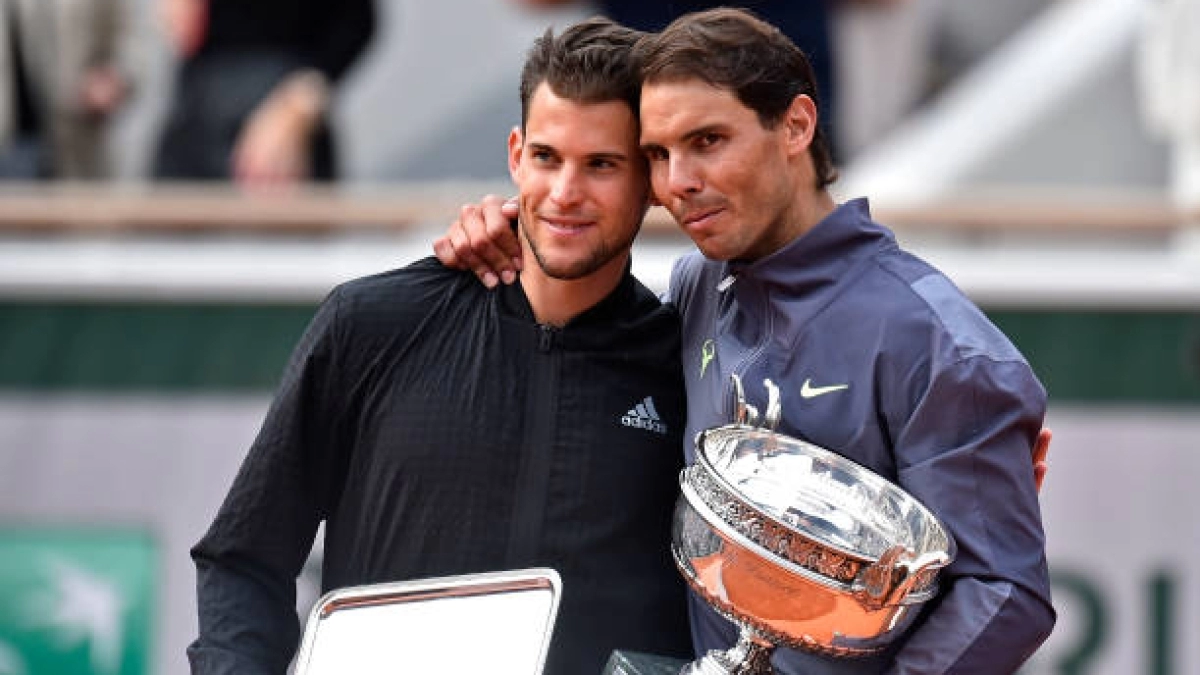 Nadal y Thiem, dos de los grandes nombres que lo dejan. Fuente: Getty