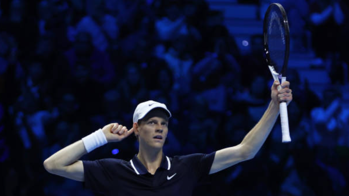 Jannik Sinner en las ATP Finals 2024. Foto: Getty