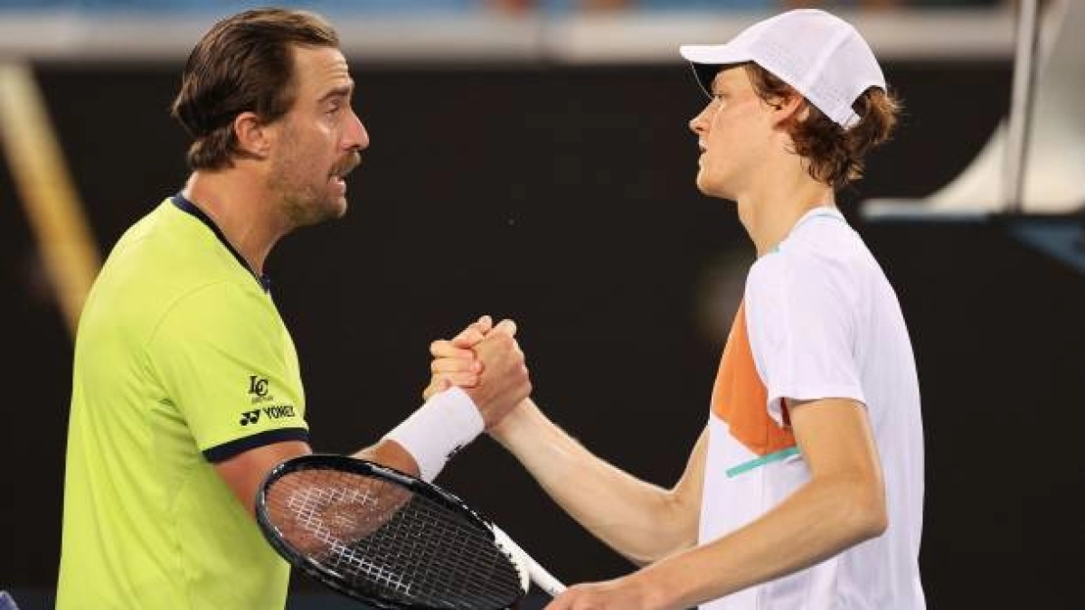 Steve Johnson habla de cuando conoció a Sinner. Foto: gettyimages