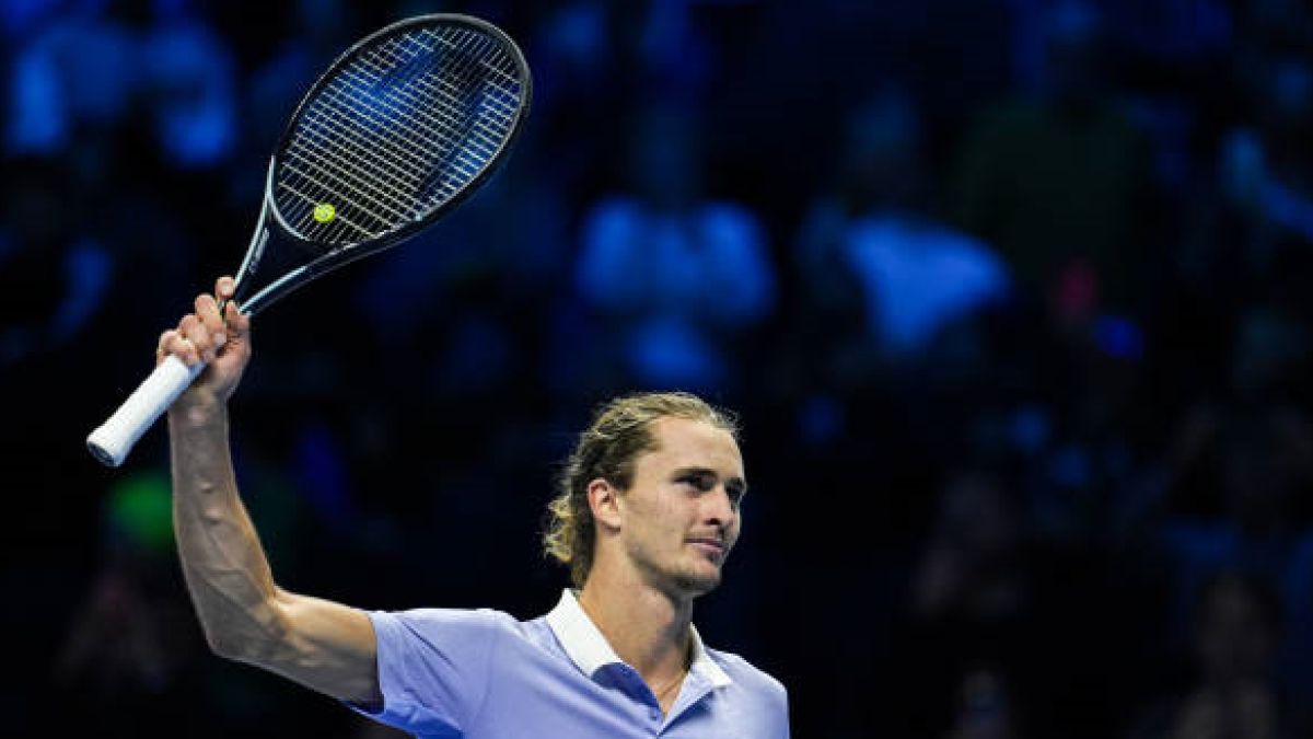 Alexander Zverev en las ATP Finals 2024. Foto: getty