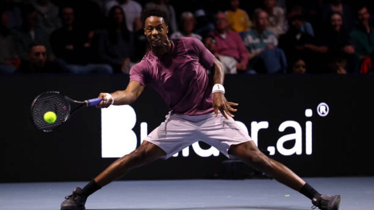 Gael Monfils habla sobre una posible retirada. Foto: Getty