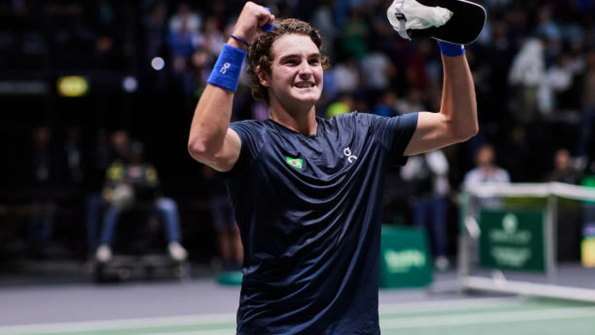 Joao Fonseca y su intenso camino hacia las Next Gen ATP Finals 2024. Foto: Getty