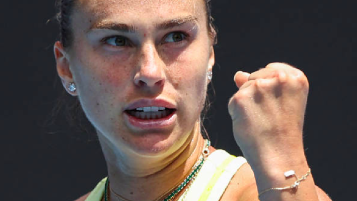 Aryna Sabalenka y su secreto para no rendirse. Fuente: Getty