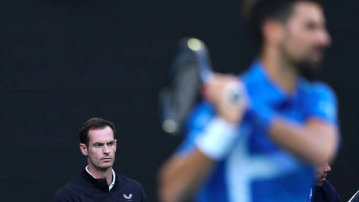 Andy Murray and Novak Djokovic, a new partnership in tennis. Source: Getty