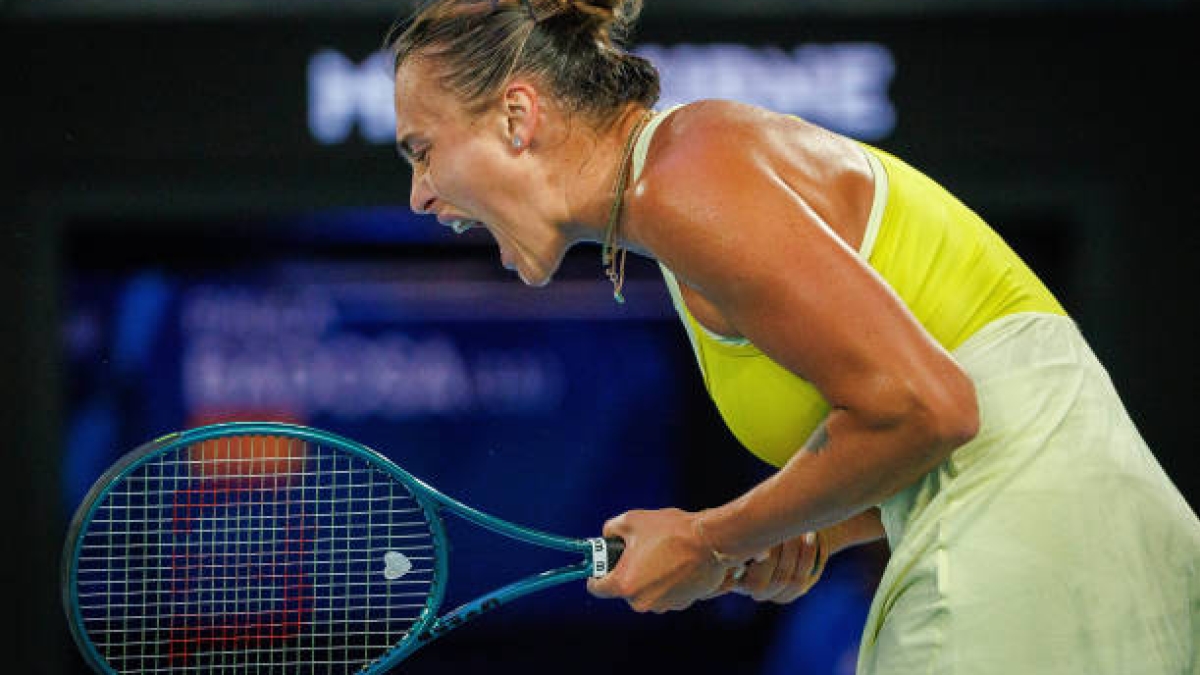 Sabalenka se asegura el número uno del mundo tras la derrota de Swiatek. Foto: Getty