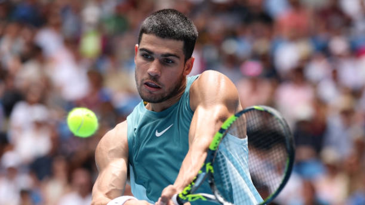 Carlos Alcaraz, juventud en diez Grand Slams. Foto: gettyimages