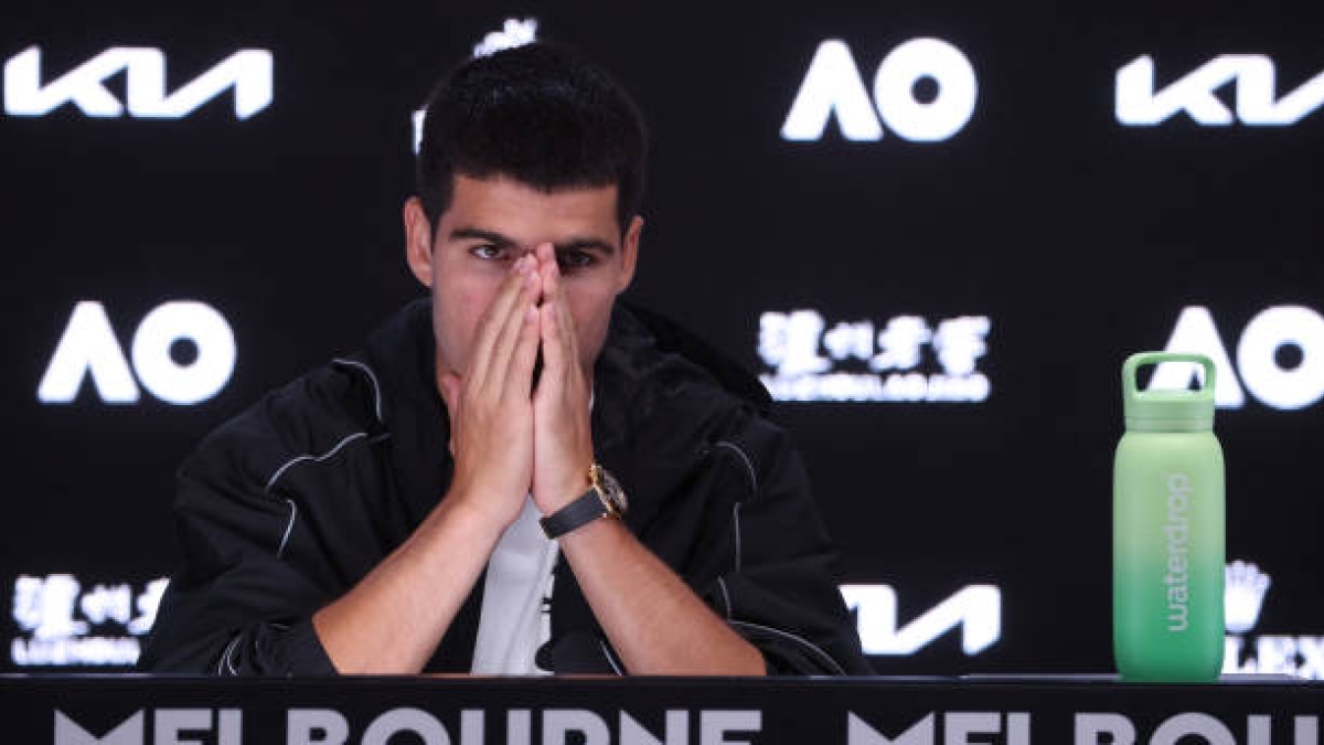 Alcaraz doesn't believe Djokovic: "I don't think he would have retired." Photo: Getty