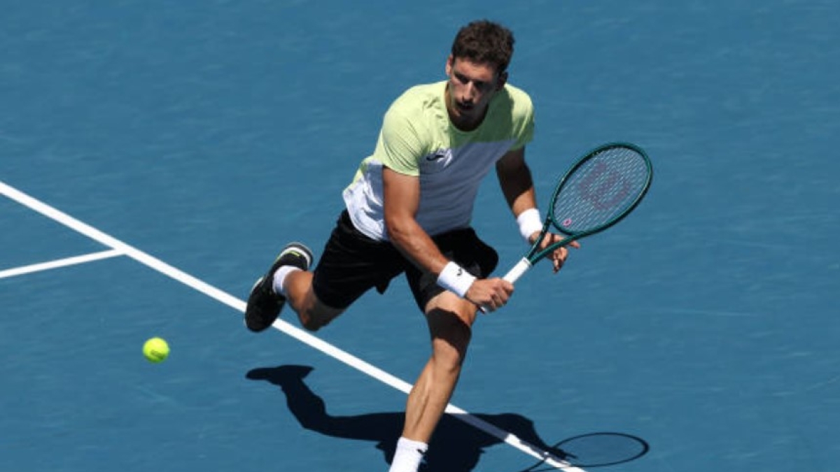 Pablo Carreño en el Open de Australia 2025. Foto: Getty