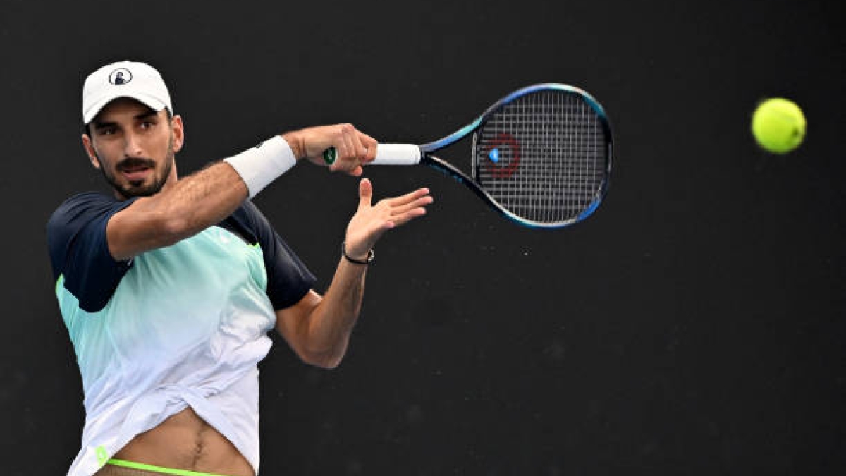 Habib unleashes madness at the 2025 Australian Open with a historic victory. Photo: Getty