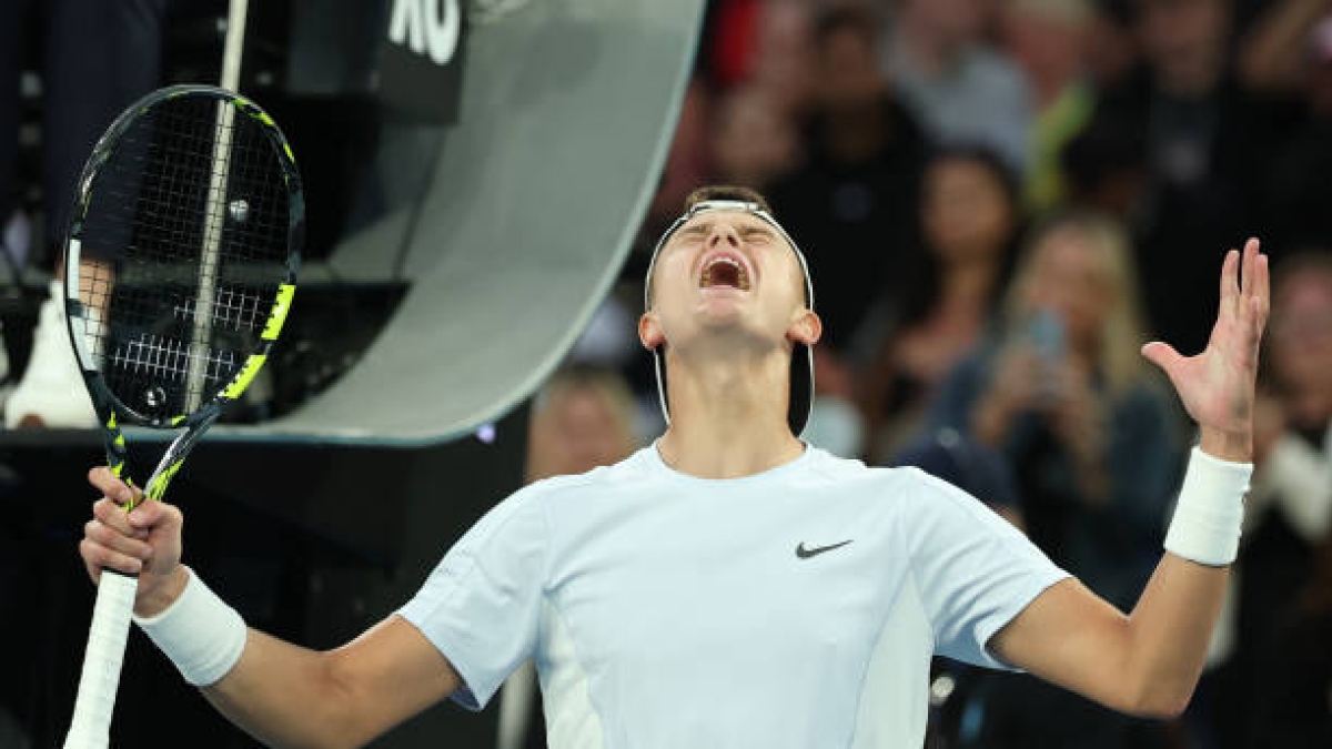 Holger Rune, en Open de Australia 2025. Foto: gettyimages