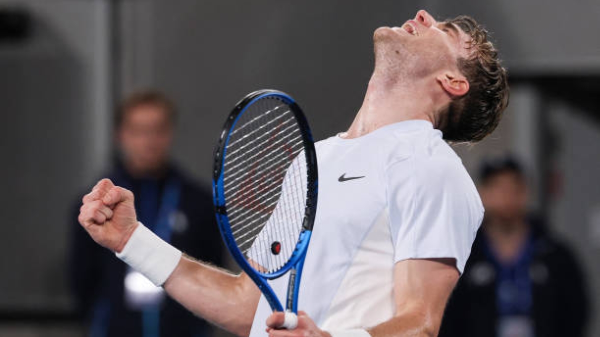 Jack Draper en el Open de Australia 2025. Foto: Getty