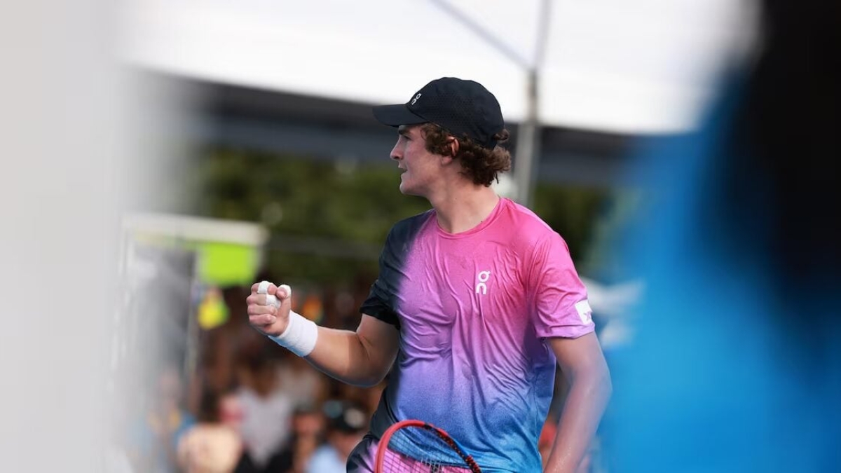 Joao Fonseca qualifies for the 2025 Australian Open. Photo: gettyimages