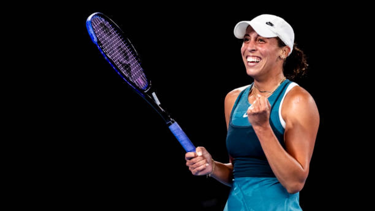 Madison Keys, a la final del Open de Australia 2025. Foto: Getty