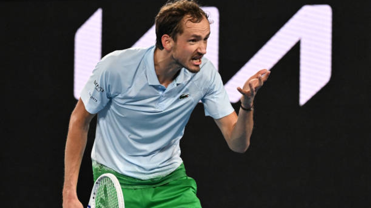 Daniil Medvedev. Source: Getty