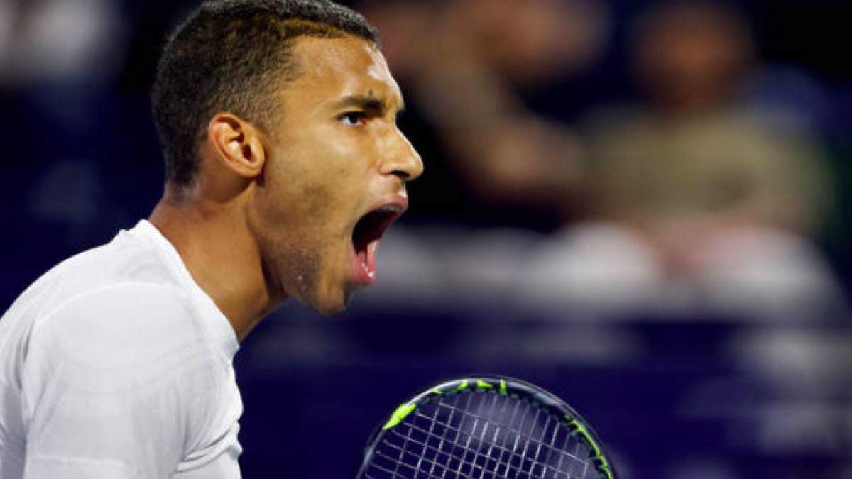 Felix Auger-Aliassime, el líder del circuito ATP en 2025. Fuente: Getty