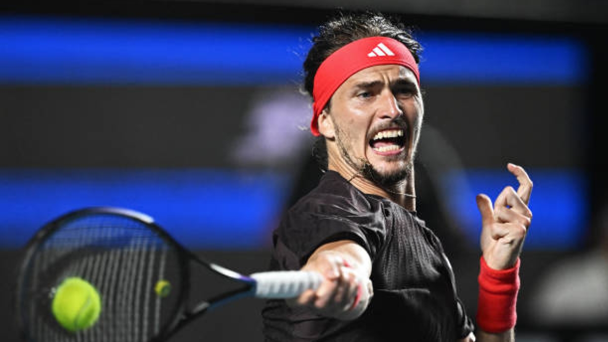 Alexander Zverev in Acapulco 2025. Photo: gettyimages