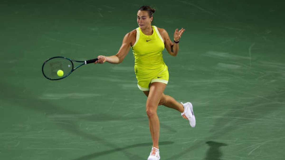 Aryna Sabalenka, options to consolidate as number 1. Photo: gettyimages.