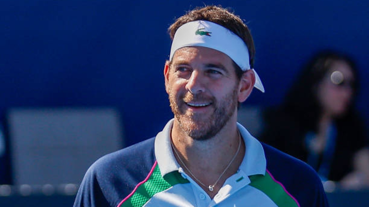 Juan Martín del Potro. Source: Getty.