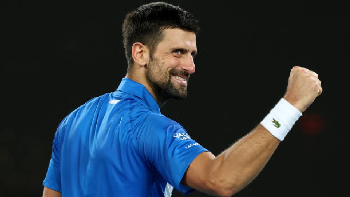 Novak Djokovic. Fuente: Getty