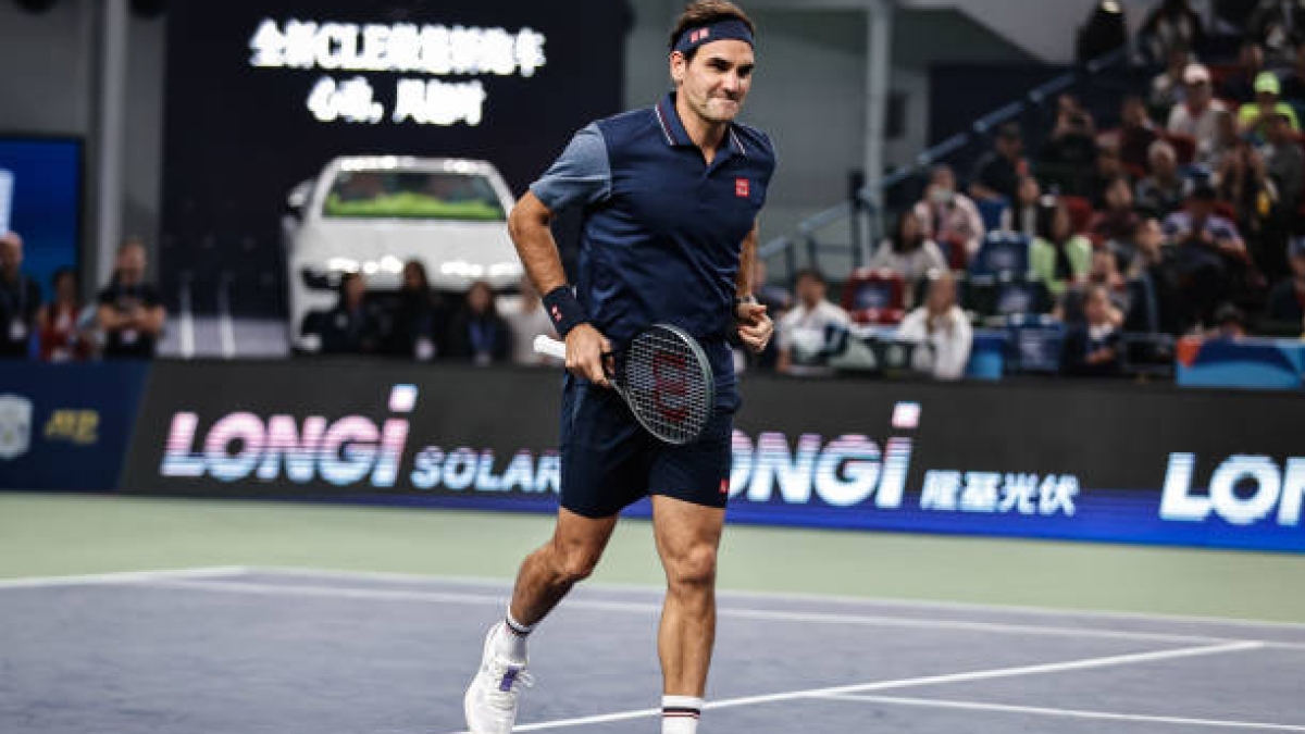 Roger Federer. 
Roger Federer.