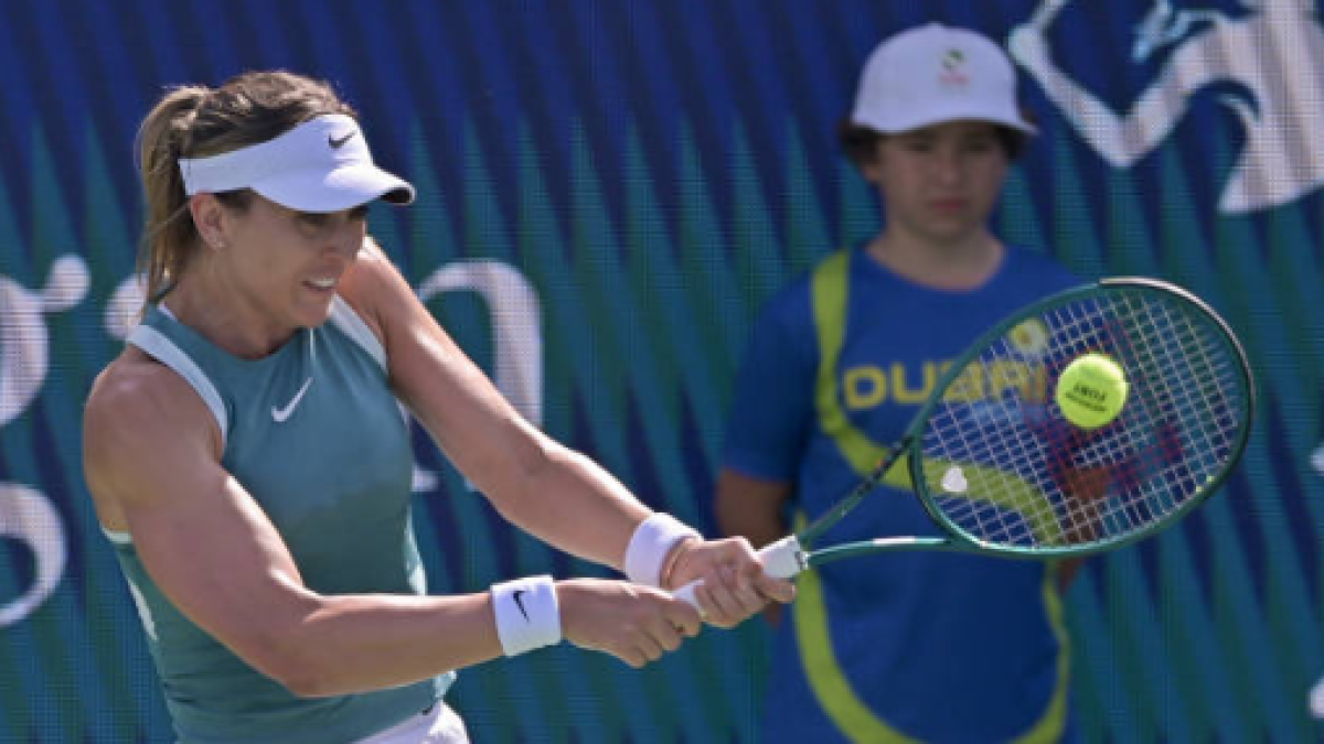 Badosa withdraws from mixed doubles exhibition and remains uncertain about her participation in Indian Wells. Photo: Getty Images.