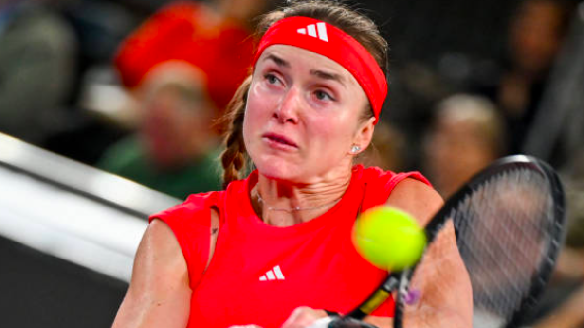 Elina Svitolina sigue luchando en la pista y fuera de ella. Fuente: Getty