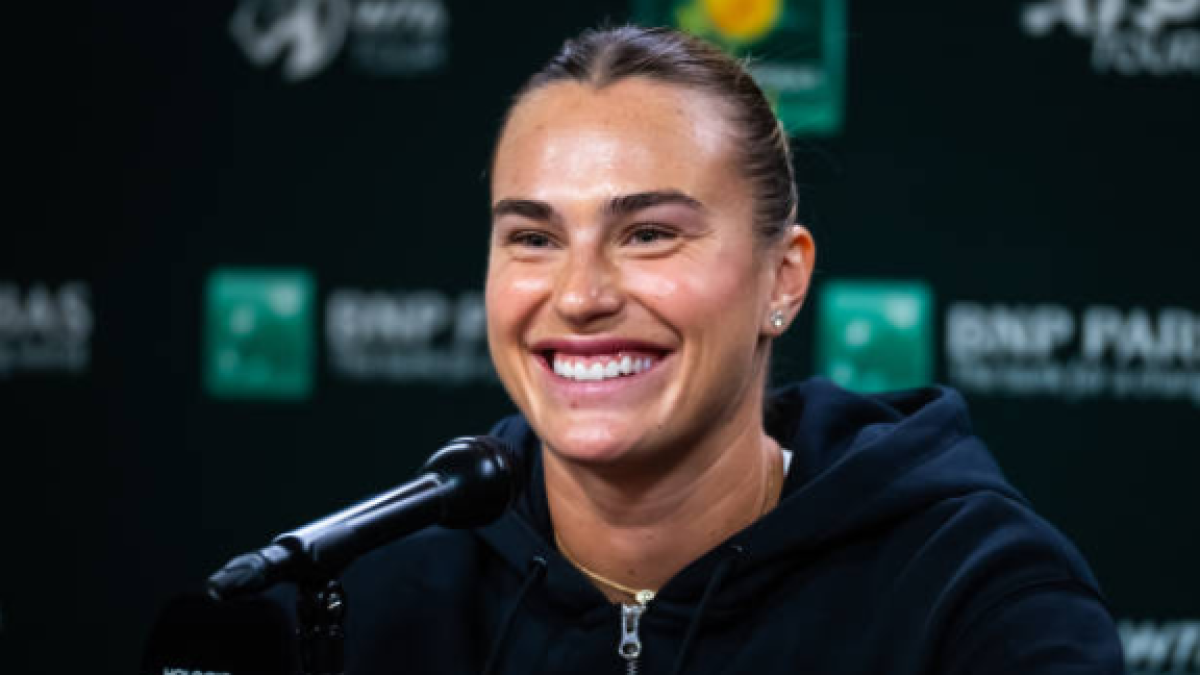 Sabalenka, tras ceder su corona en Australia: "Fue difícil de aceptar, pero creo que ya lo he superado". Foto: Gettyimages