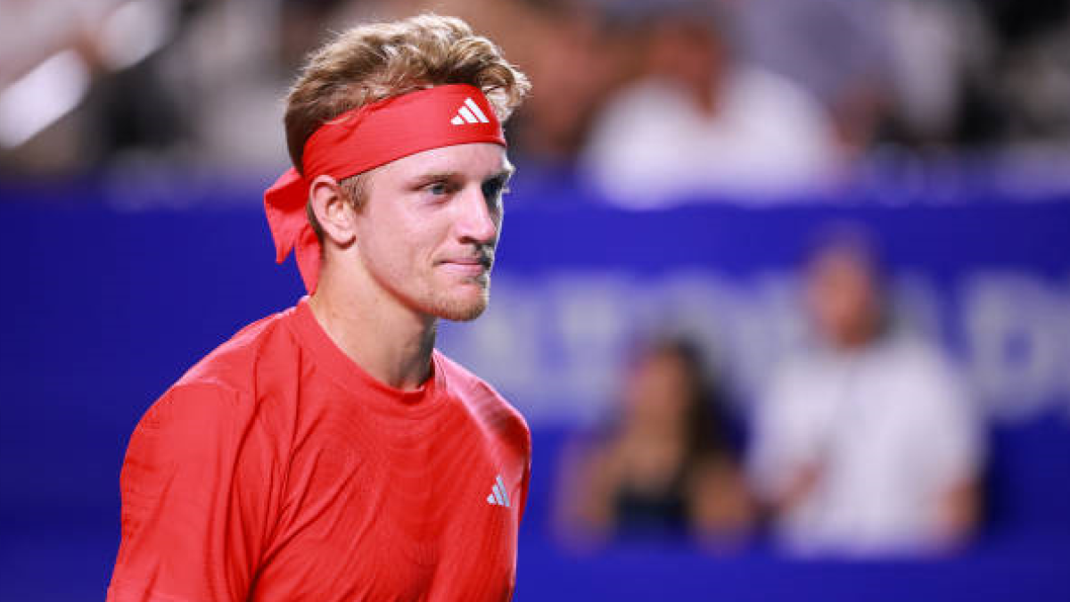 Alejandro Davidovich en el ATP Acapulco 2025. Foto: getty