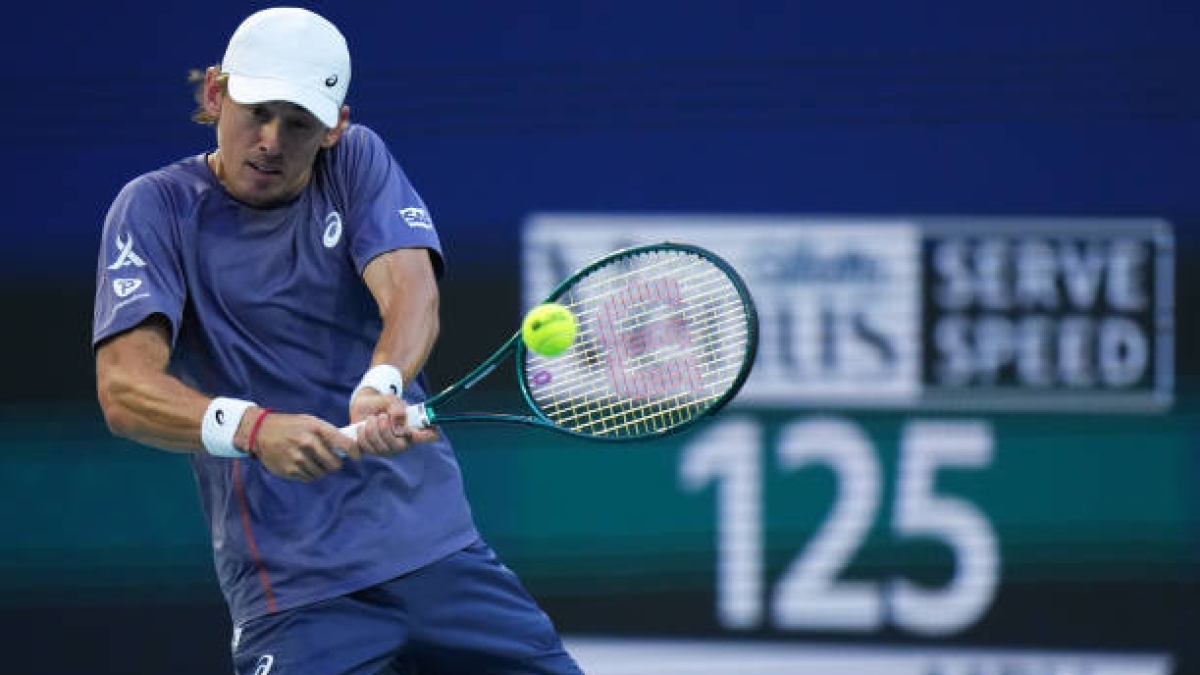 De Miñaur sobrevive al huracán Fonseca. Foto: Getty