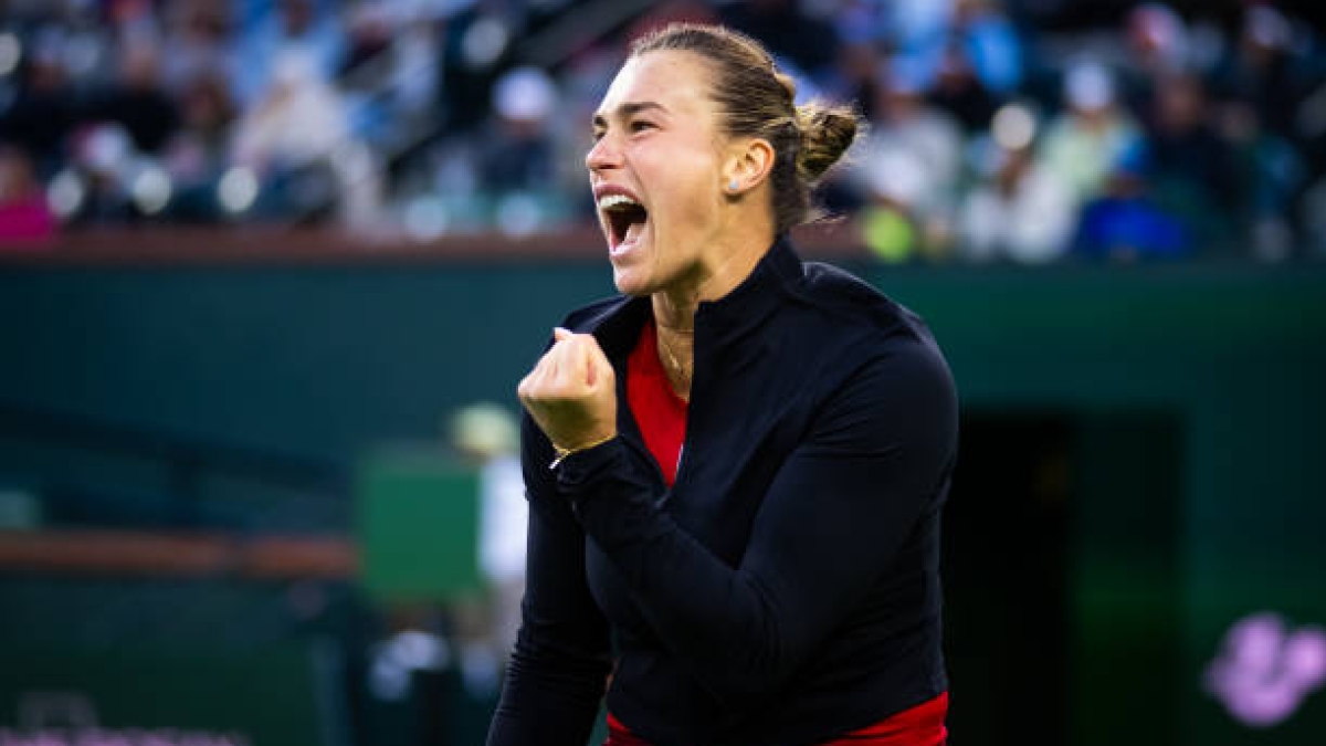 Aryna Sabalenka consigue la 'vendetta' contra Madison Keys en Indian Wells 2025. Foto: Getty