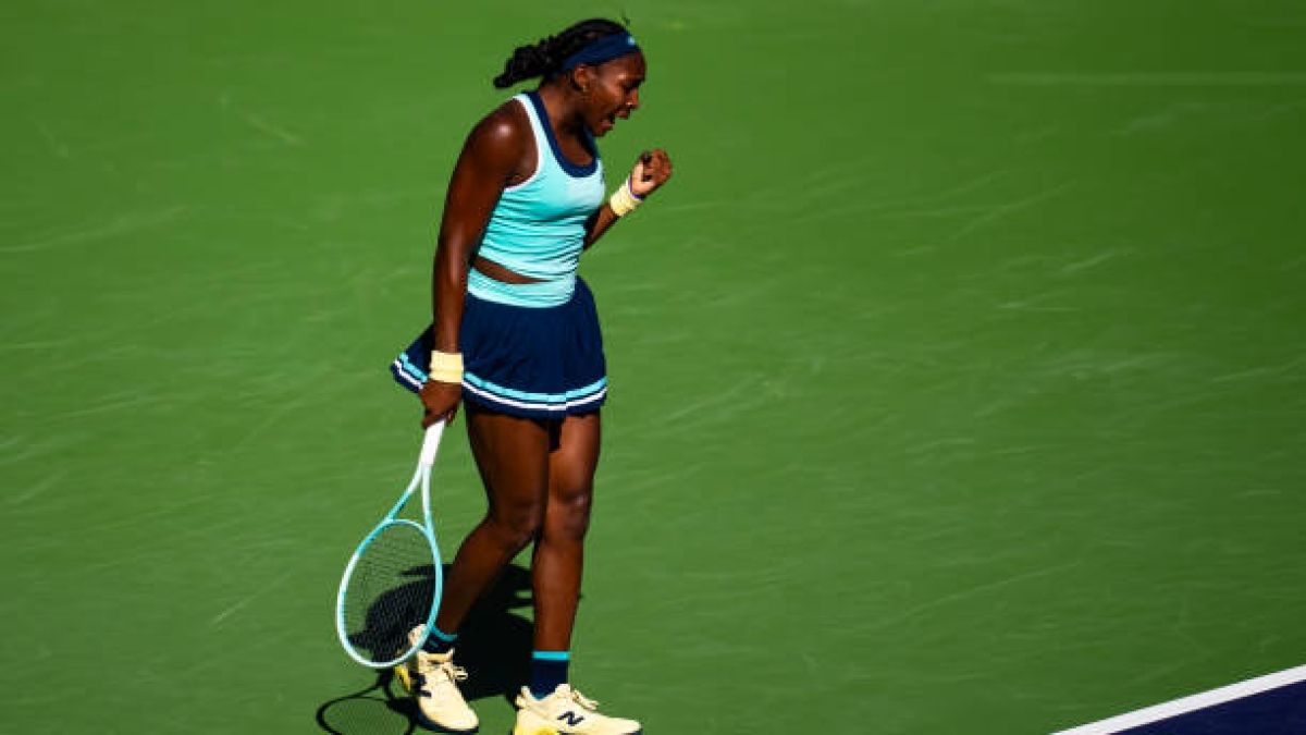 Indian Wells 2025. A la quinta va la vencida para Gauff. Foto: Getty