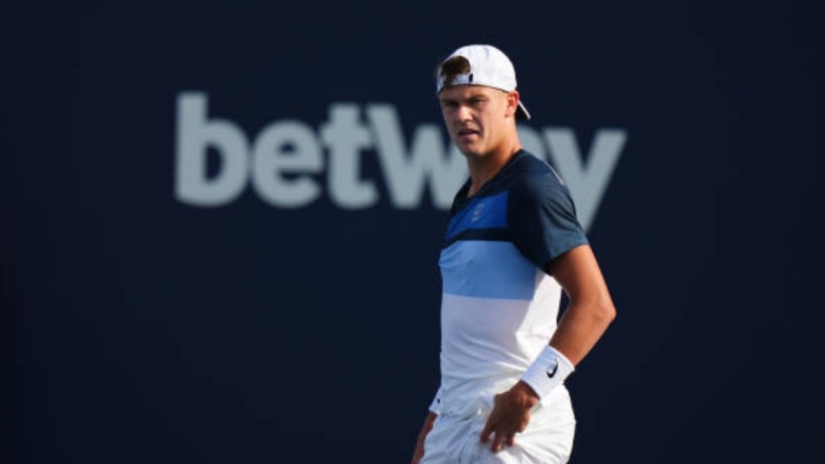 Holger Rune en el Miami Open 2025. Foto: Getty