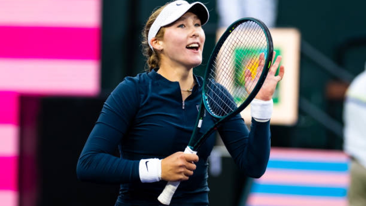 Andreeva: "I can't imagine winning eight Grand Slams at 17 years old, it's impossible." Photo: Getty