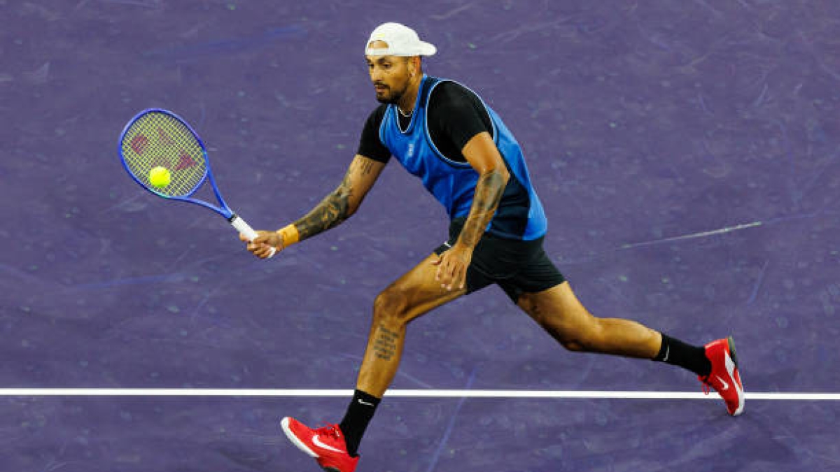 Nick Kyrgios gana en Miami Open 2025. Foto: gettyimages