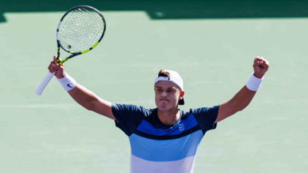 Holger Rune en el Masters de Indian Wells 2025. Foto: Getty