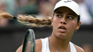 Bouzas sorprende al mundo al eliminar a la vigente campeona de Wimbledon